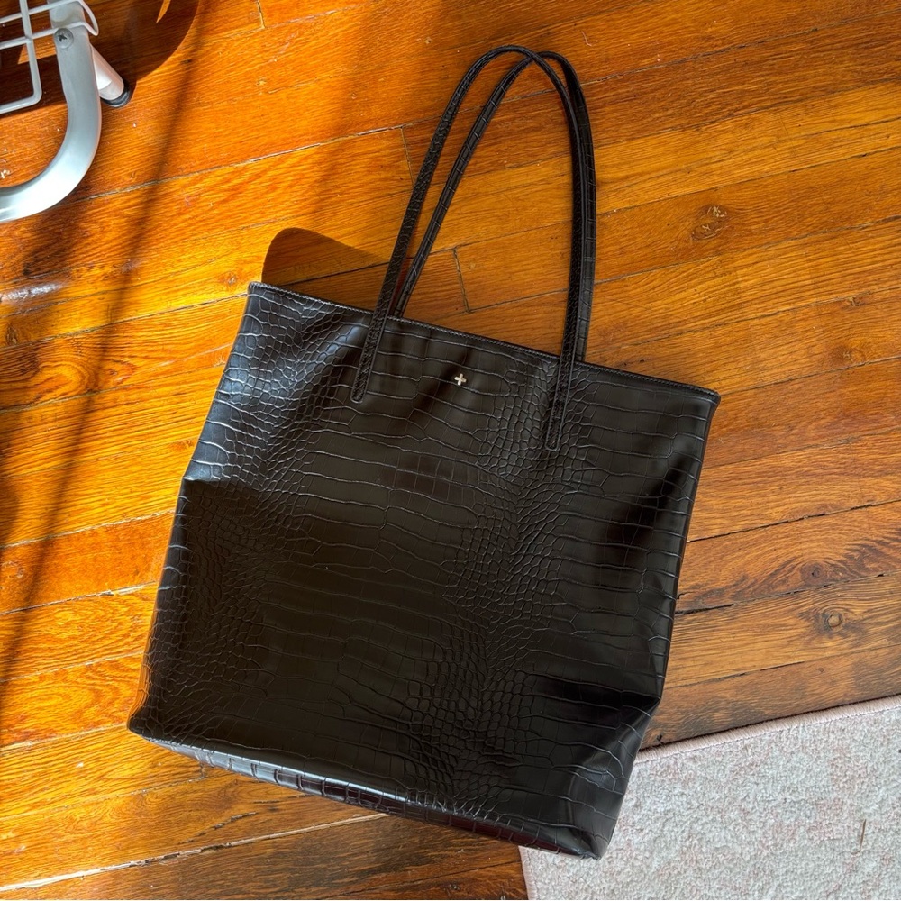 Peta & Jain \\ black tote bag